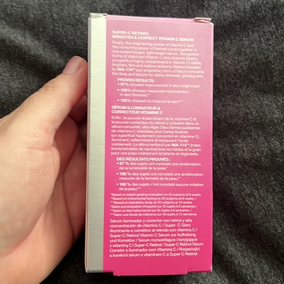 NWT FULL SIZE STRIVECTIN Multi Action Super C Retinol Brighten and Correct Serum - Picture 3 of 4